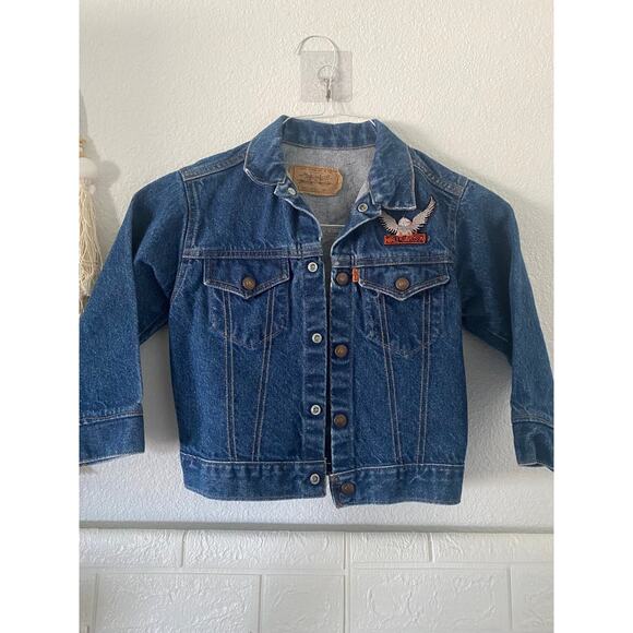 Boys Harley Davidson Levi’s Jean Jacket - Picture 1 of 11